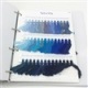 日本三山色卡纺织针织纱线袜子专业色卡 QTC101