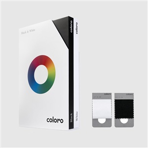 Coloro色卡黑白色系套装 COLORO-BW