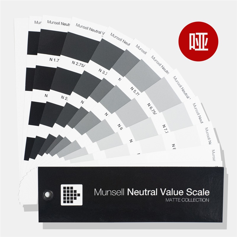 munsell明度精选色卡哑面版本