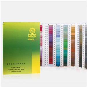 GCC拉链色卡国际纺织业标准色卡 GCC-480