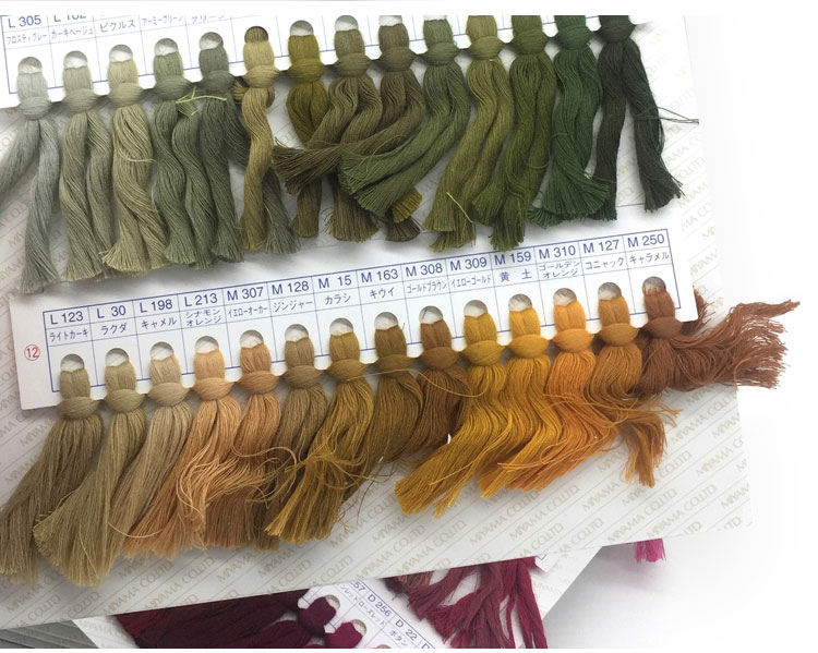 日本三山色卡纺织针织纱线袜子专业色卡