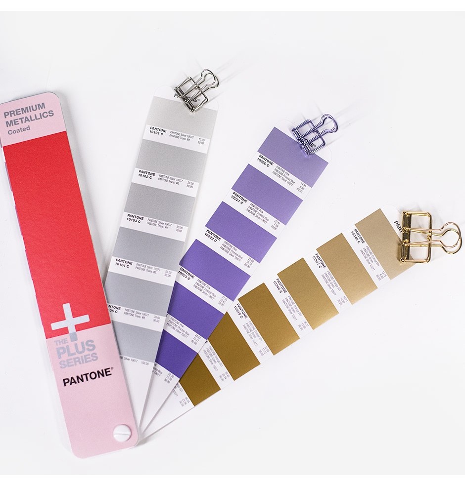 潘通高级金属色色卡 Pantone Premium Metallics Coatedgg1505 千通彩色彩管理官网