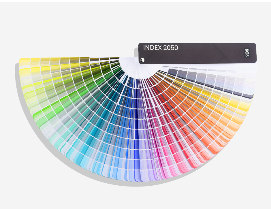 NCS色卡色彩设计工具扇形版NCS INDEX 2050