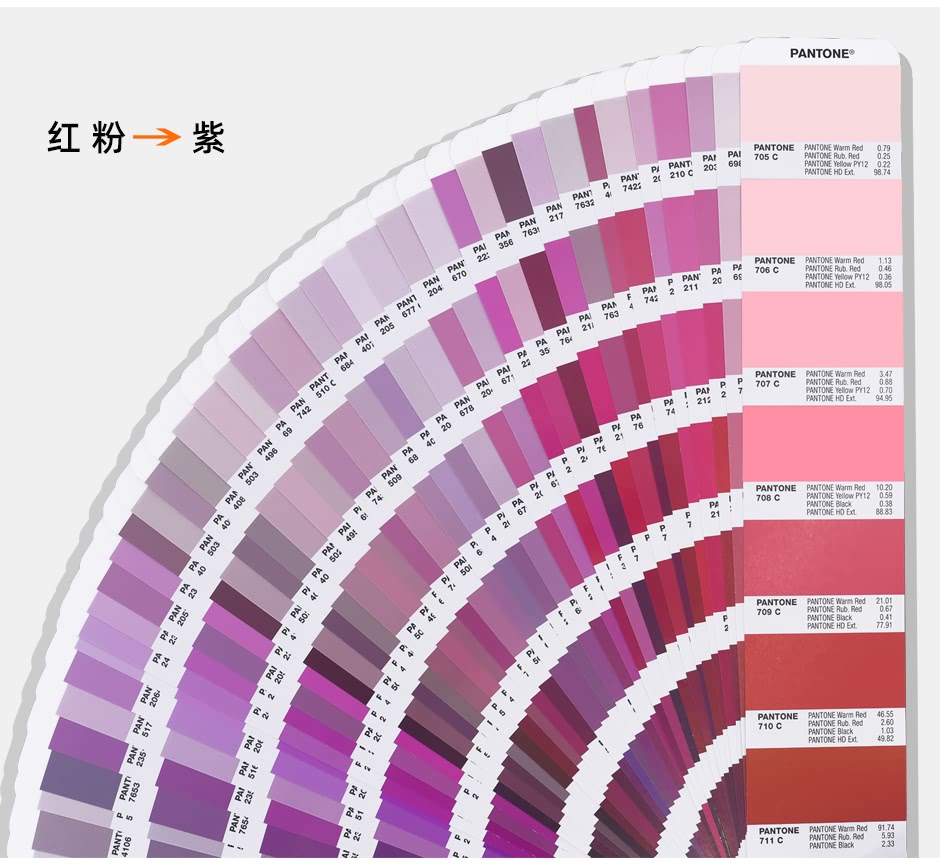 GP1601B-PANTONE潘通CU色卡上市全新2390色