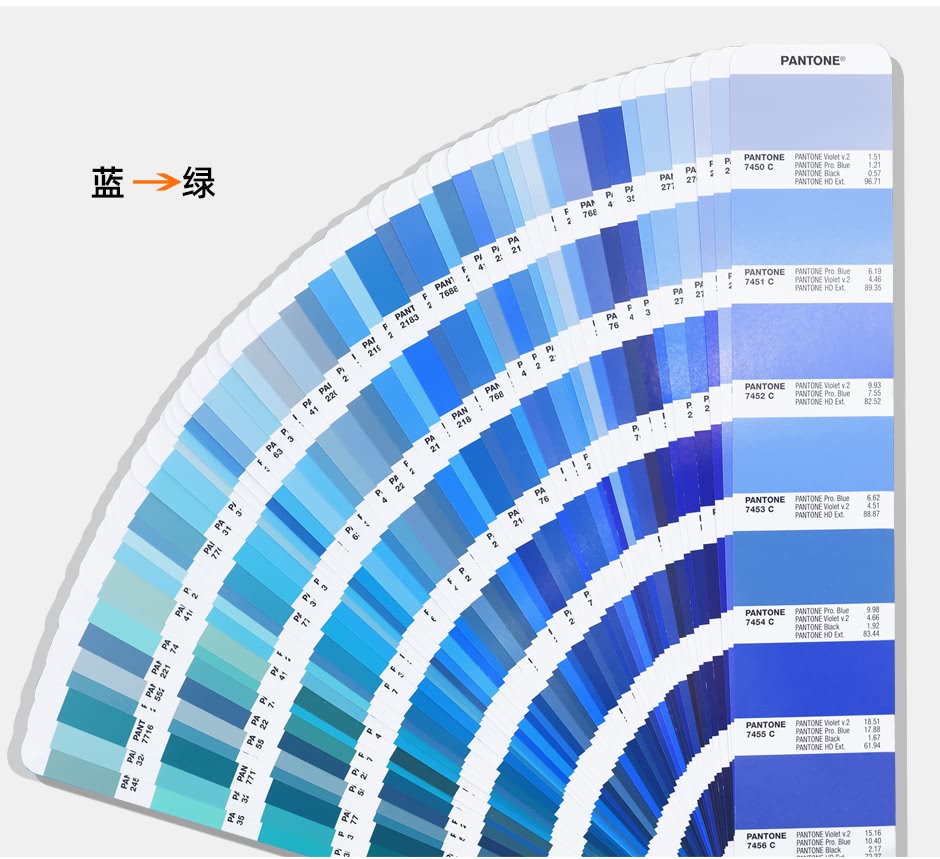 GP1601B-PANTONE潘通CU色卡上市全新2390色