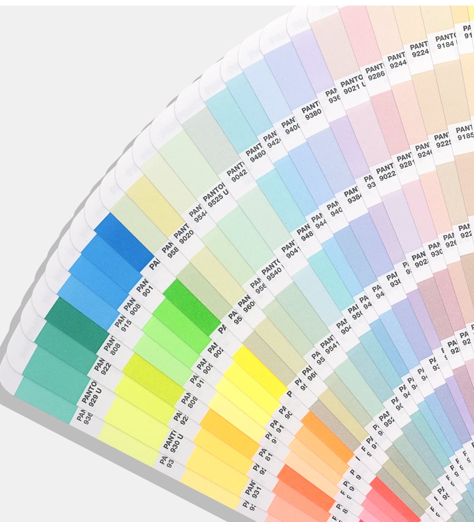 PANTONE潘通粉彩色卡9开头色号