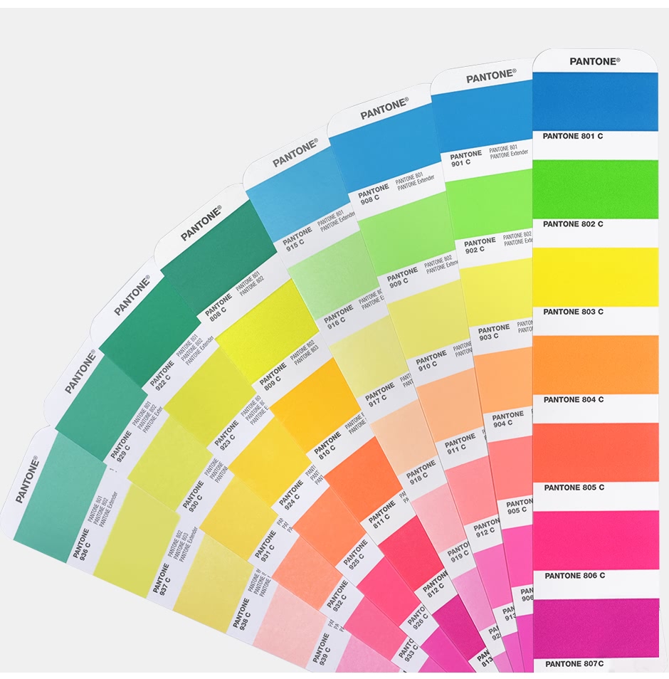 PANTONE潘通粉彩色卡9开头色号