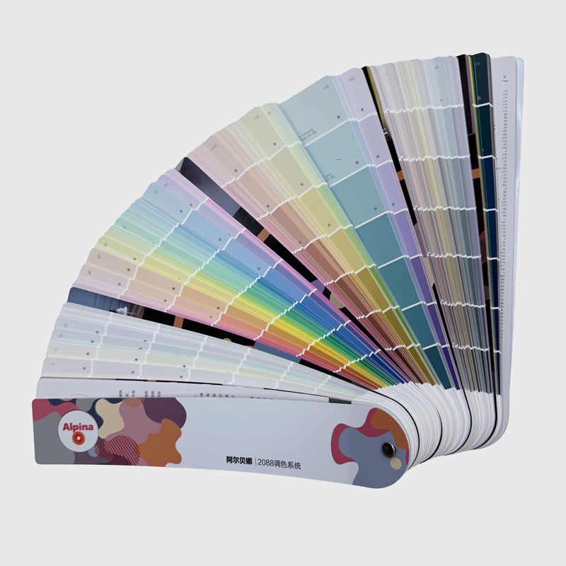 阿尔贝娜色卡2088色彩调色系统 Alpina-2088